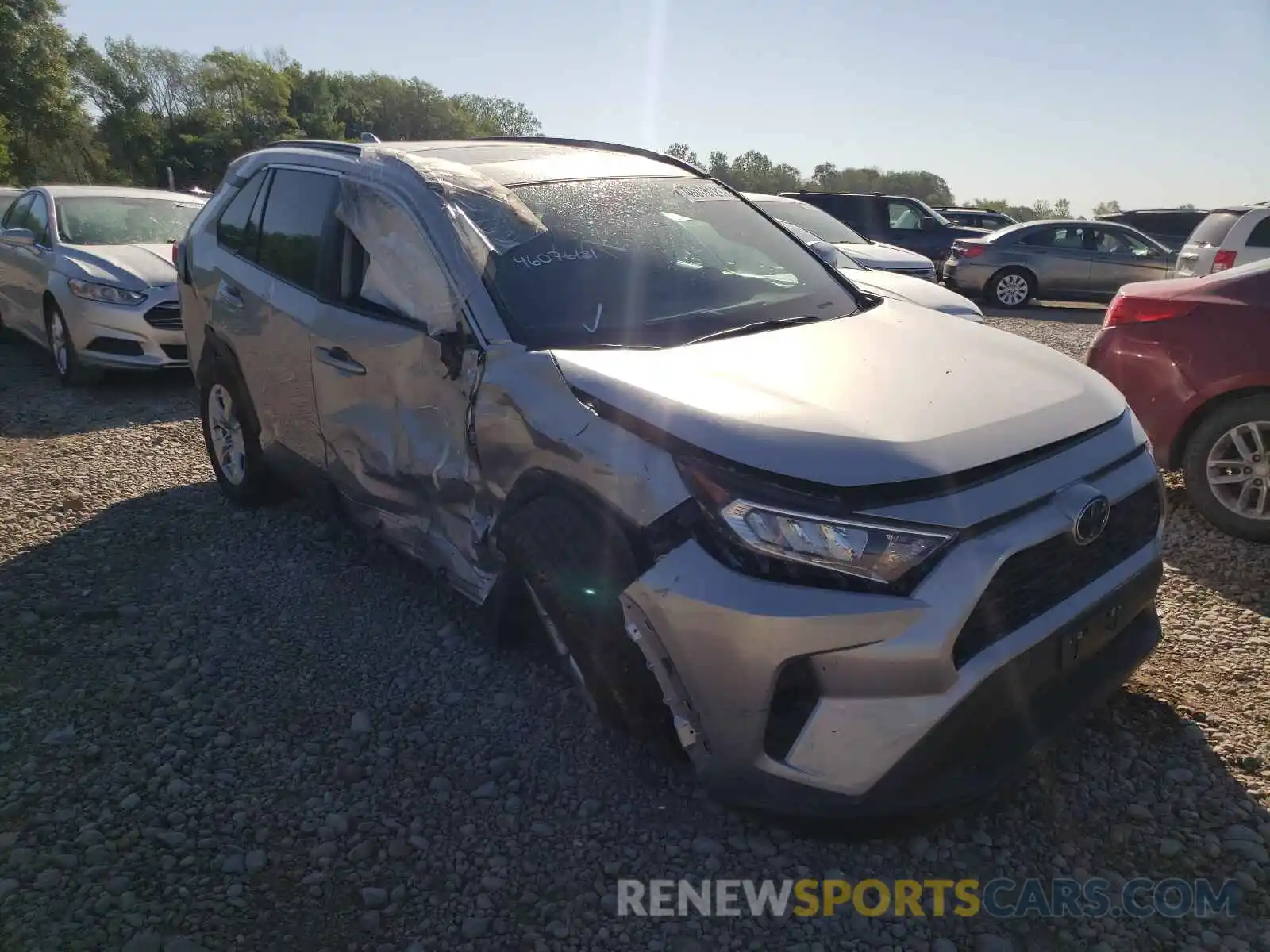 1 Photograph of a damaged car 2T3P1RFV1MC178005 TOYOTA RAV4 2021