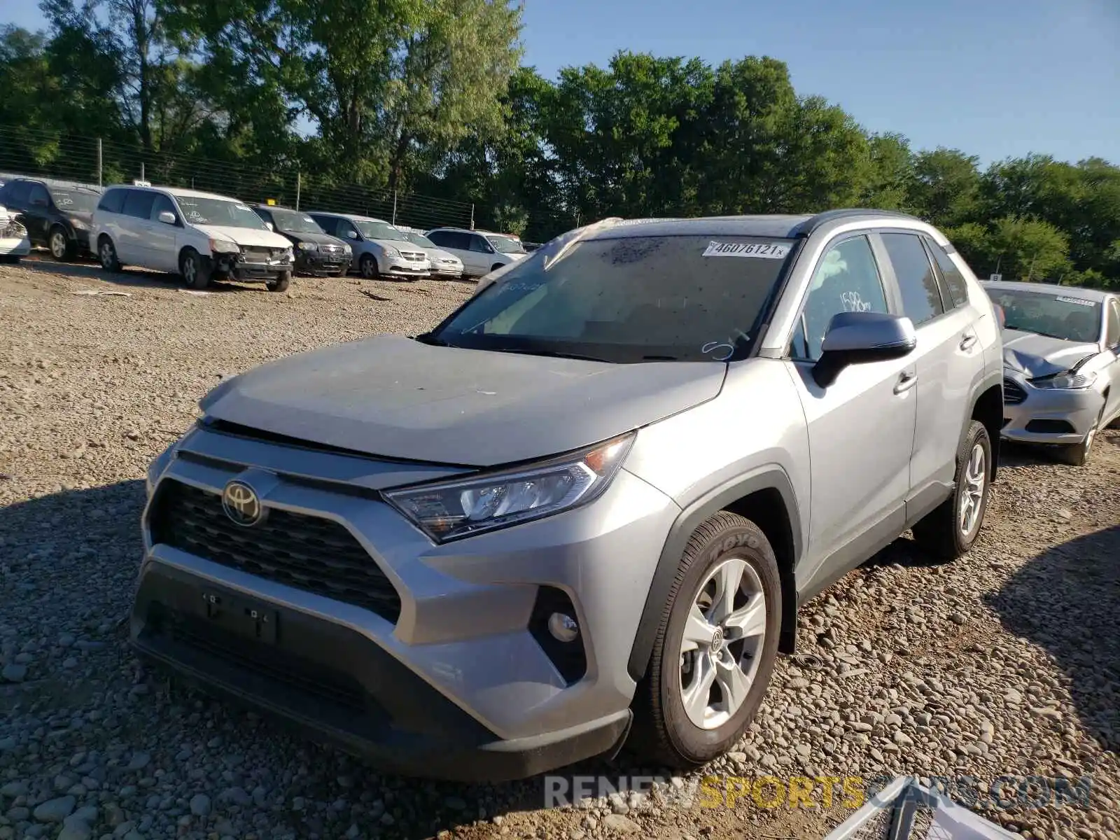 2 Photograph of a damaged car 2T3P1RFV1MC178005 TOYOTA RAV4 2021