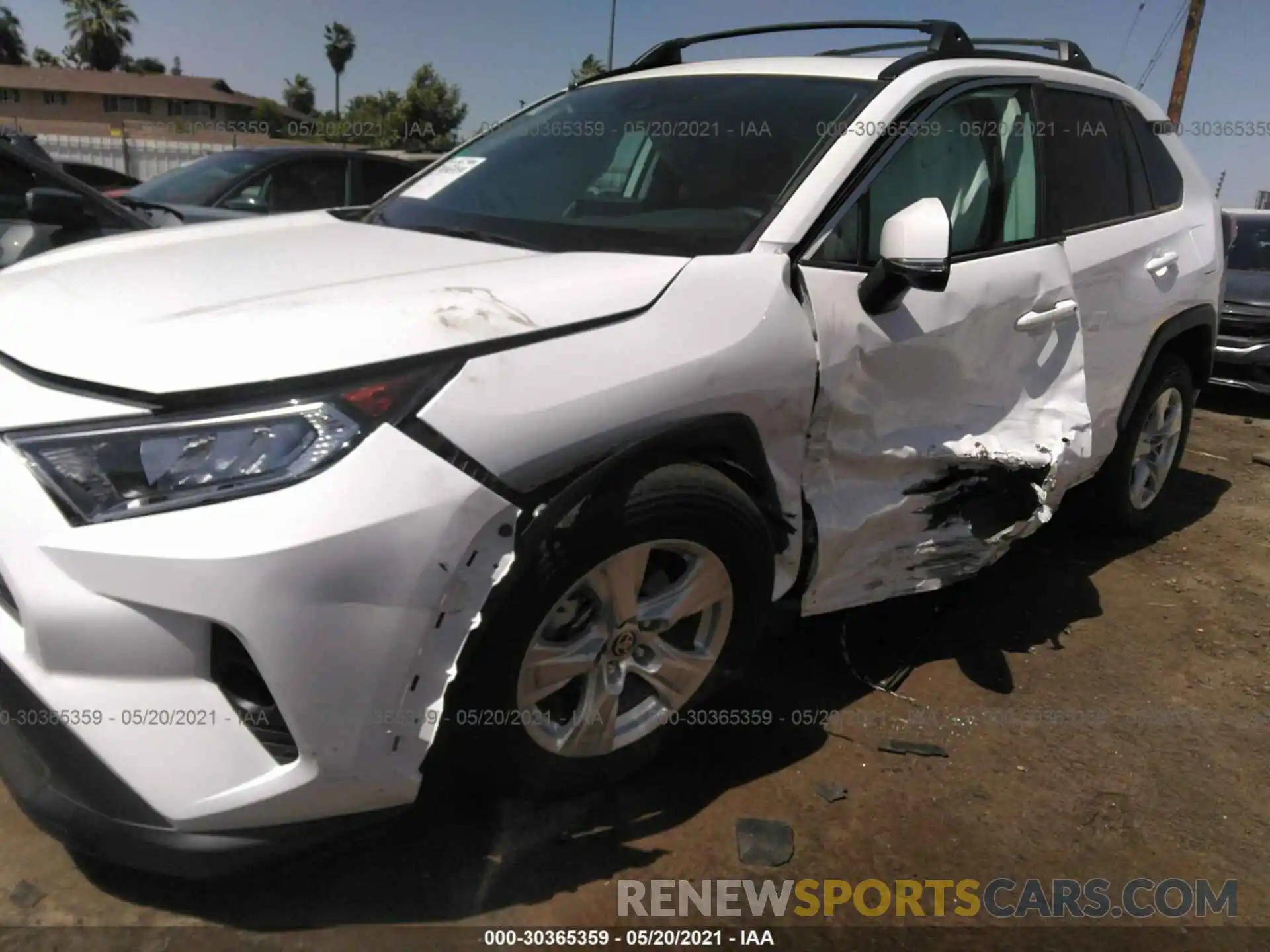 6 Photograph of a damaged car 2T3P1RFV1MC208216 TOYOTA RAV4 2021