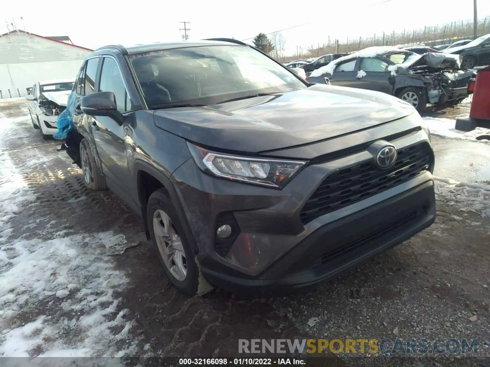 1 Фотография поврежденного автомобиля 2T3P1RFV1MC212072 TOYOTA RAV4 2021