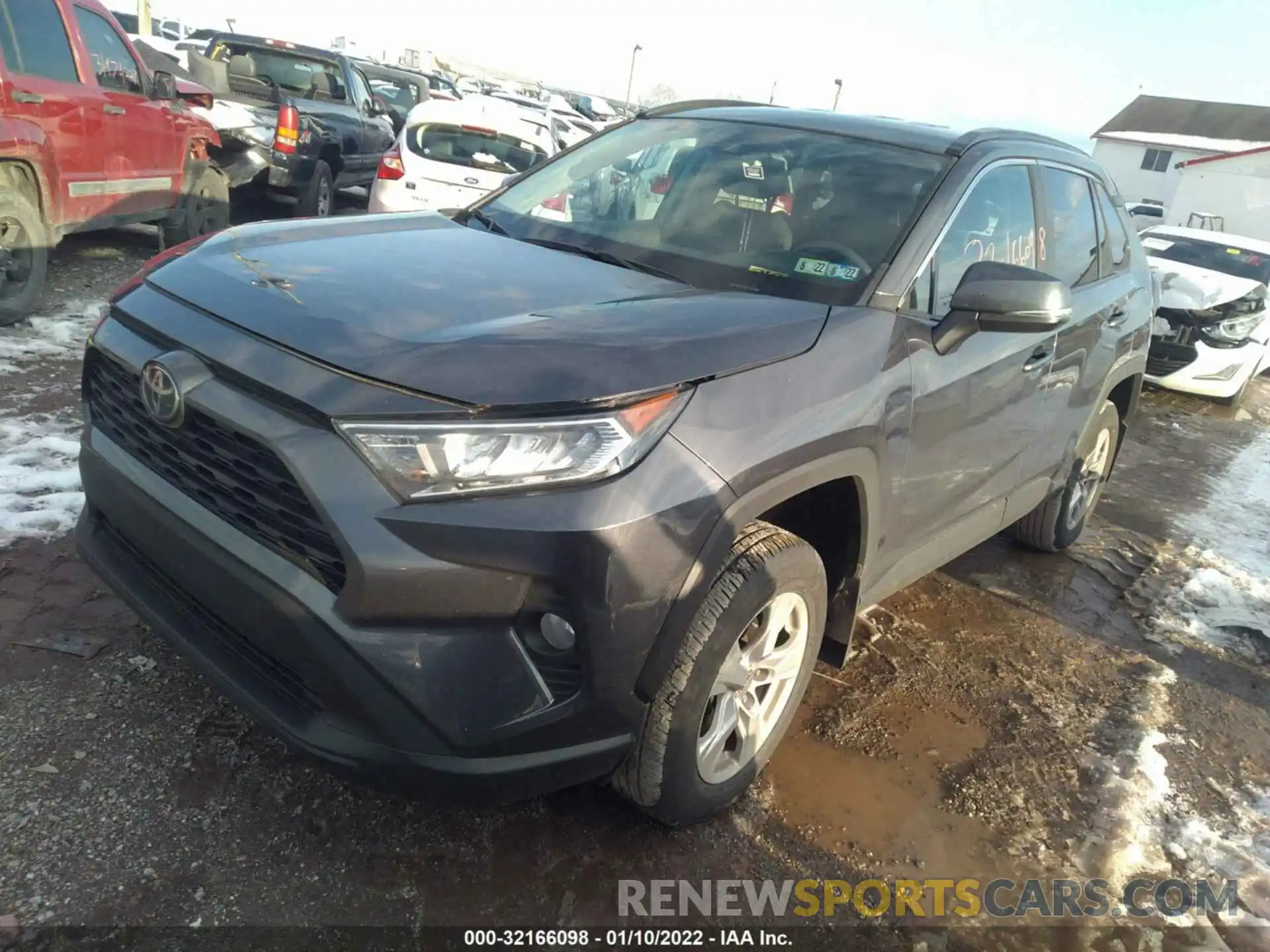 2 Photograph of a damaged car 2T3P1RFV1MC212072 TOYOTA RAV4 2021