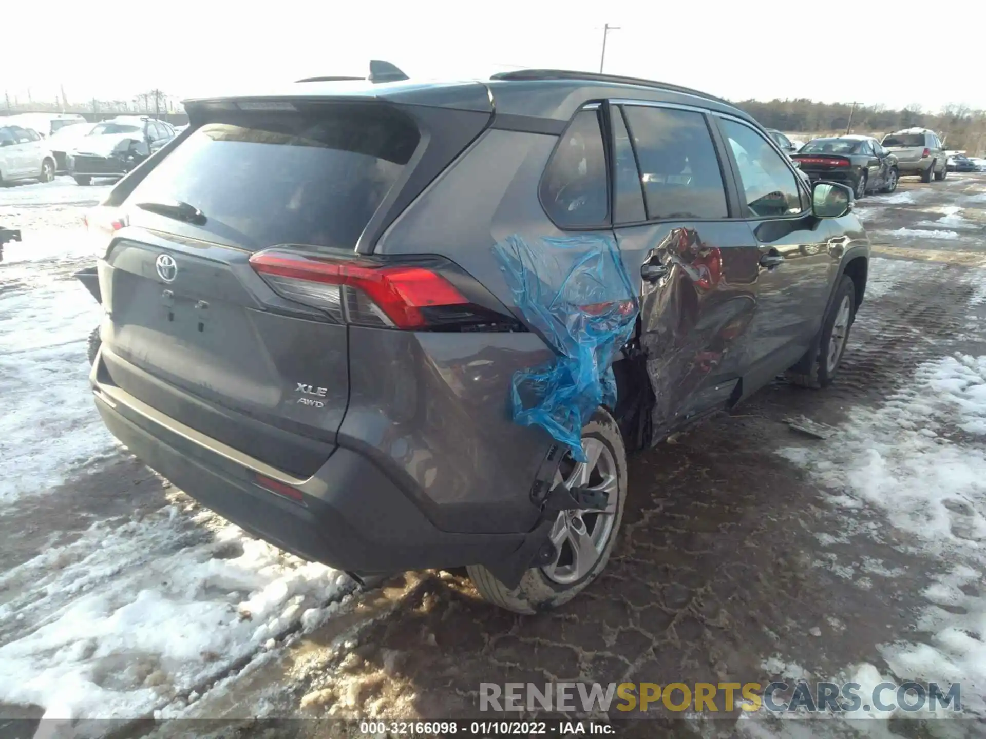 4 Фотография поврежденного автомобиля 2T3P1RFV1MC212072 TOYOTA RAV4 2021