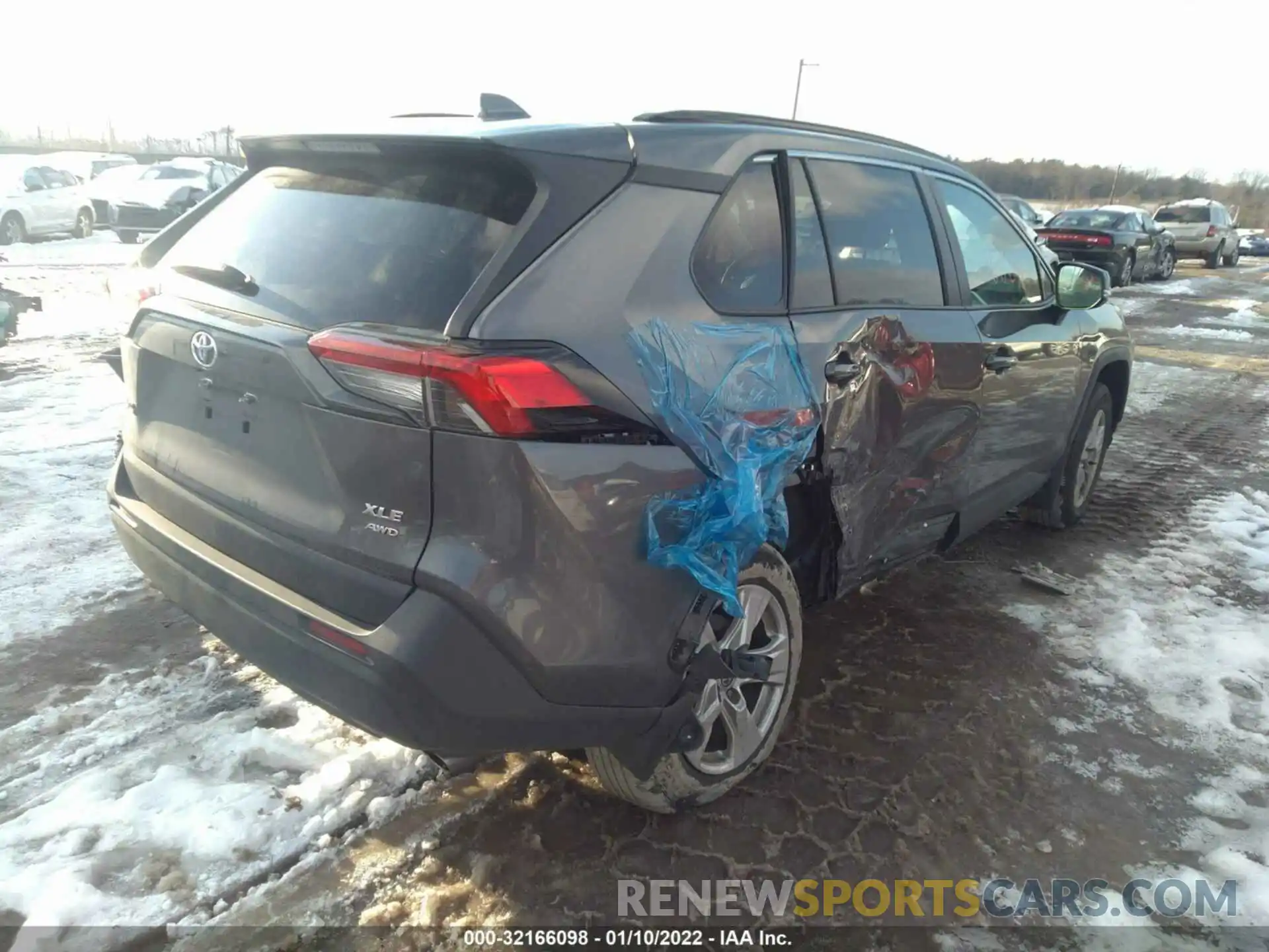 6 Фотография поврежденного автомобиля 2T3P1RFV1MC212072 TOYOTA RAV4 2021