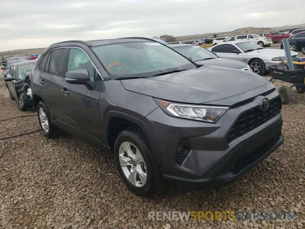 1 Фотография поврежденного автомобиля 2T3P1RFV1MC215828 TOYOTA RAV4 2021