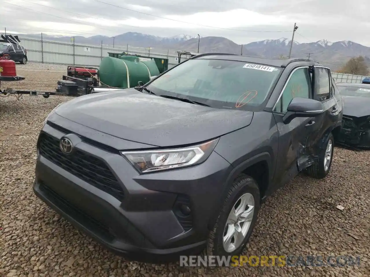 2 Фотография поврежденного автомобиля 2T3P1RFV1MC215828 TOYOTA RAV4 2021