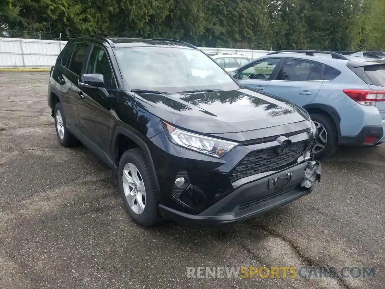 1 Фотография поврежденного автомобиля 2T3P1RFV1MC217403 TOYOTA RAV4 2021