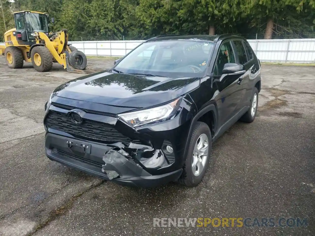 2 Фотография поврежденного автомобиля 2T3P1RFV1MC217403 TOYOTA RAV4 2021