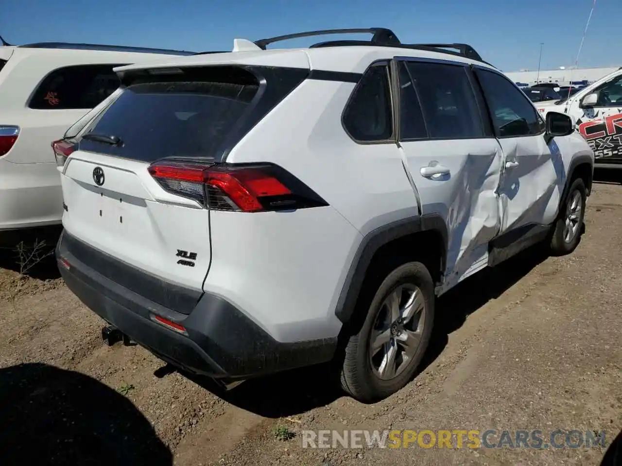 4 Photograph of a damaged car 2T3P1RFV1MC225405 TOYOTA RAV4 2021