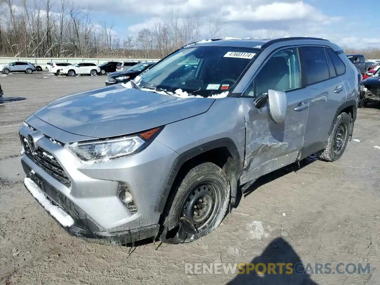 1 Photograph of a damaged car 2T3P1RFV1MC225999 TOYOTA RAV4 2021