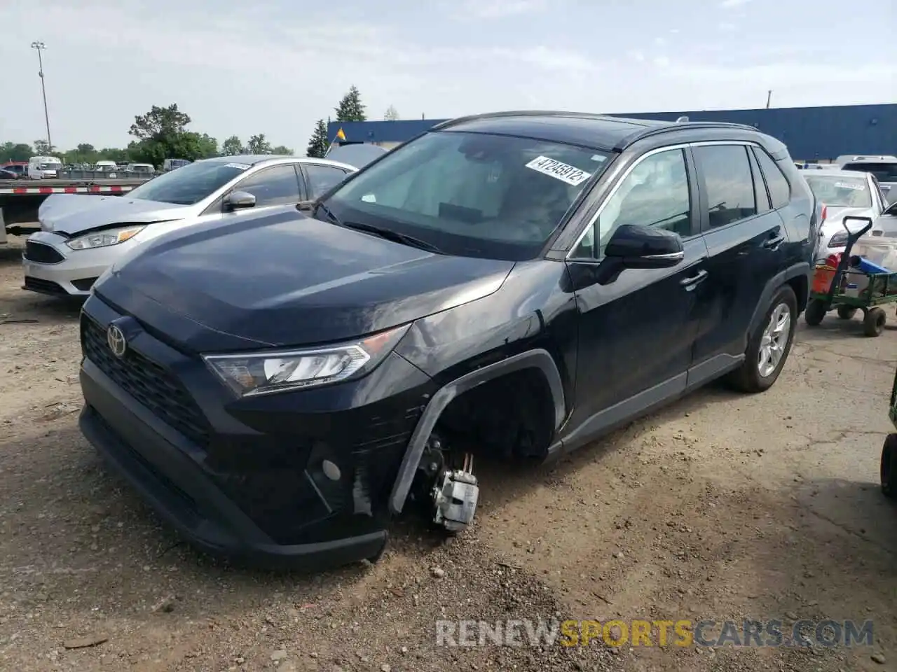 2 Photograph of a damaged car 2T3P1RFV1MC233391 TOYOTA RAV4 2021