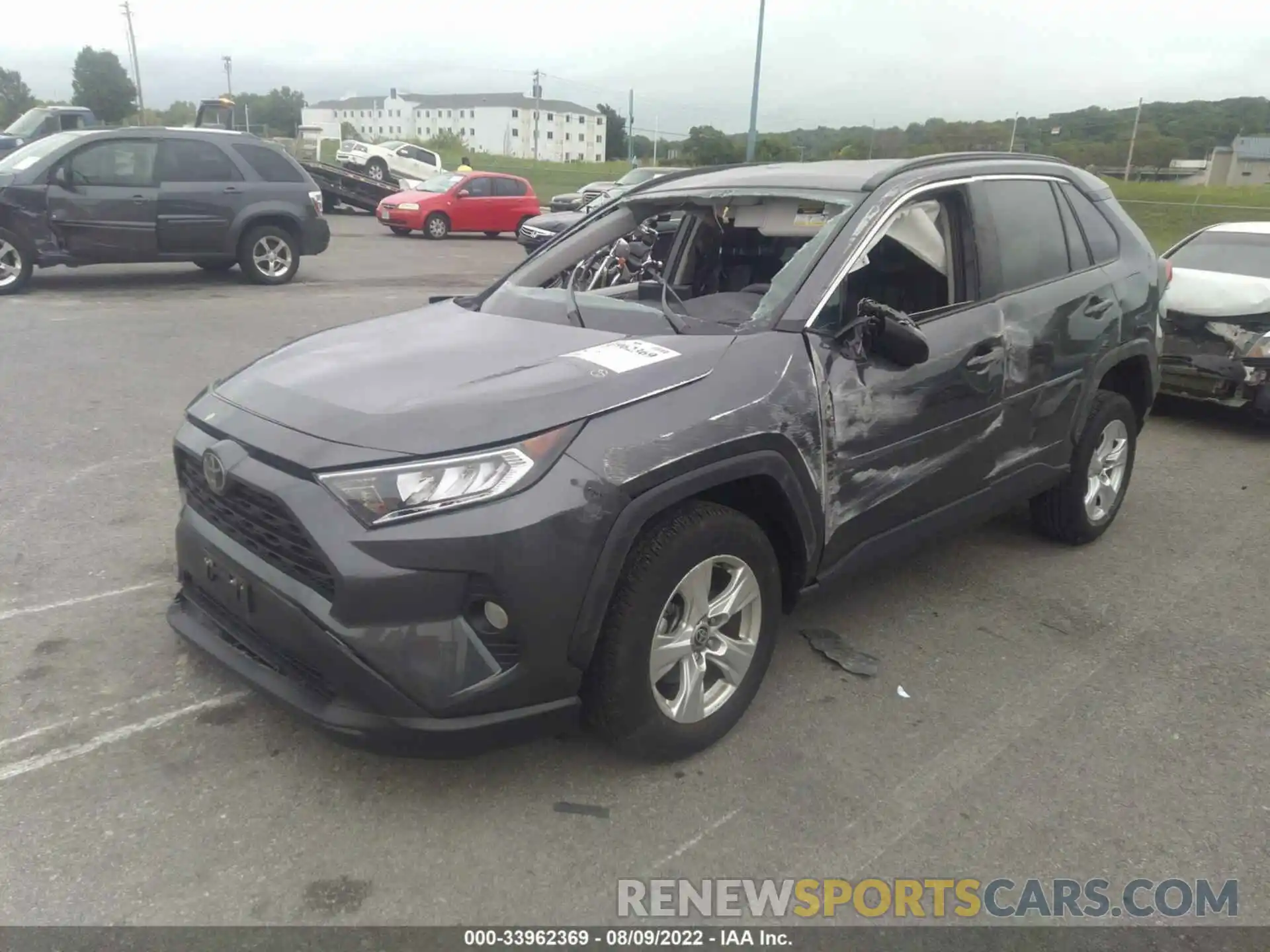 2 Photograph of a damaged car 2T3P1RFV1MC233407 TOYOTA RAV4 2021