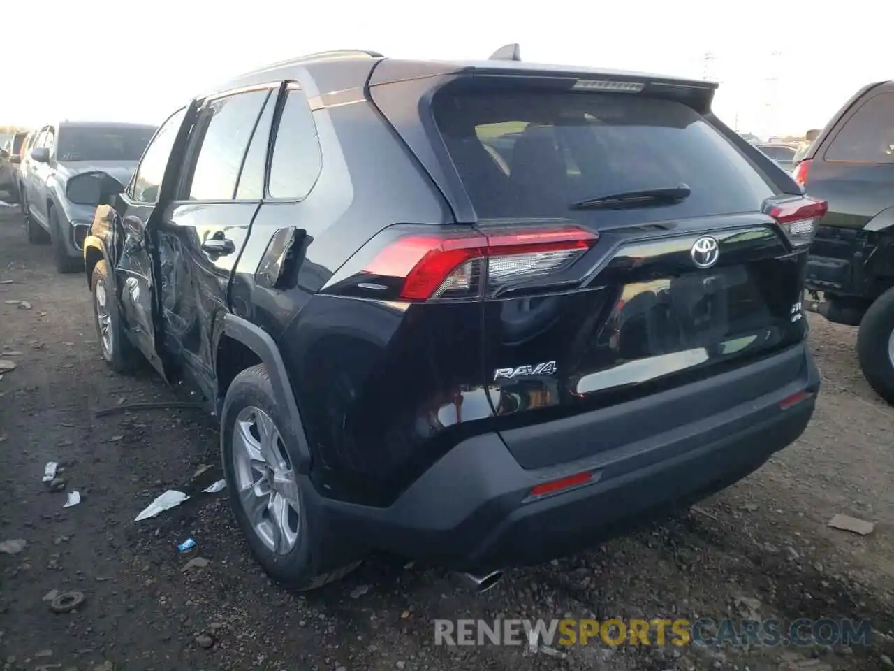 3 Photograph of a damaged car 2T3P1RFV1MC237408 TOYOTA RAV4 2021