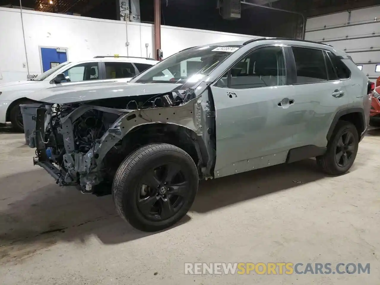 1 Photograph of a damaged car 2T3P1RFV1MW142264 TOYOTA RAV4 2021