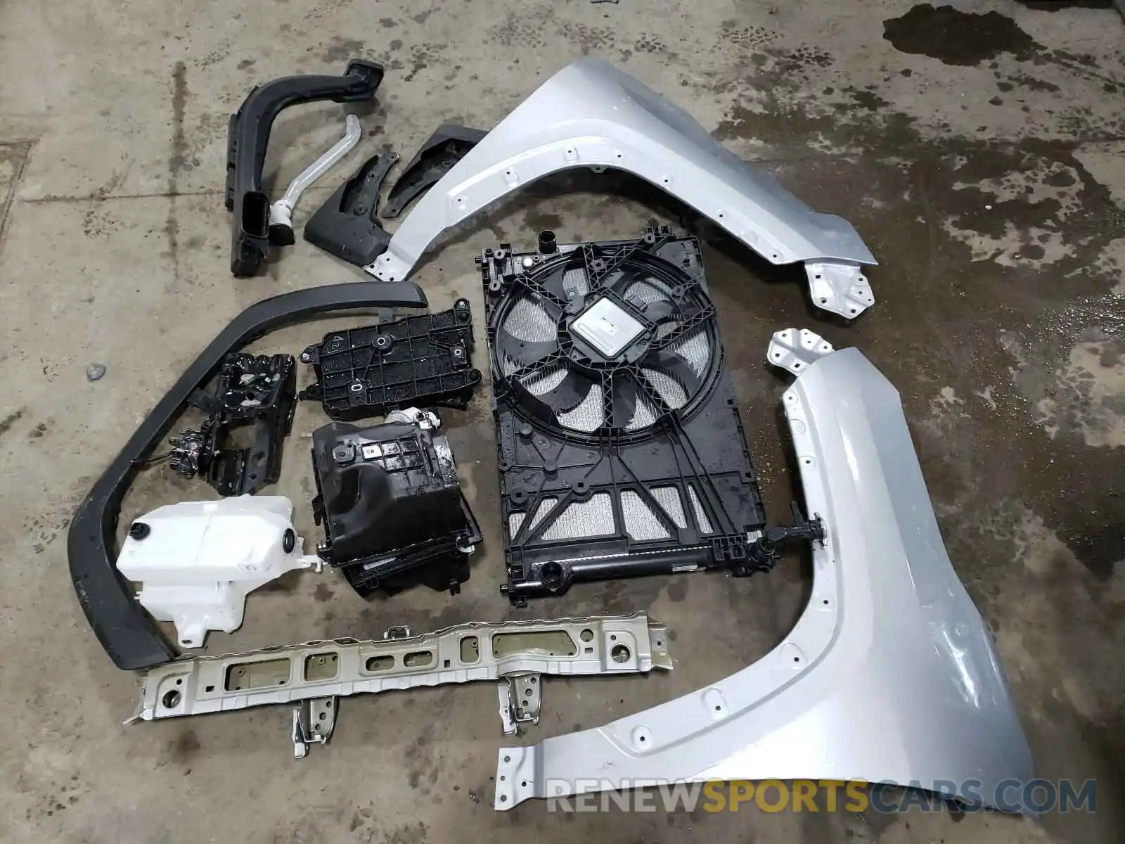 9 Фотография поврежденного автомобиля 2T3P1RFV1MW144676 TOYOTA RAV4 2021