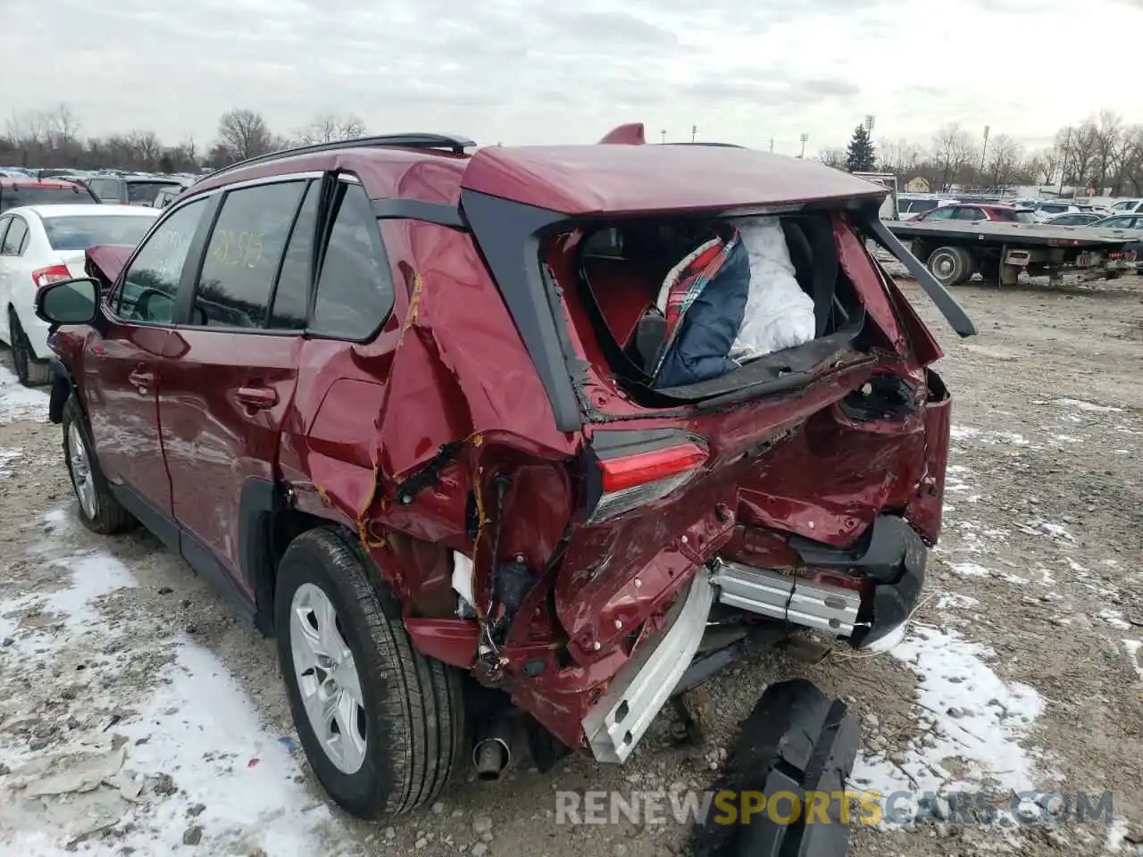 3 Photograph of a damaged car 2T3P1RFV1MW148999 TOYOTA RAV4 2021