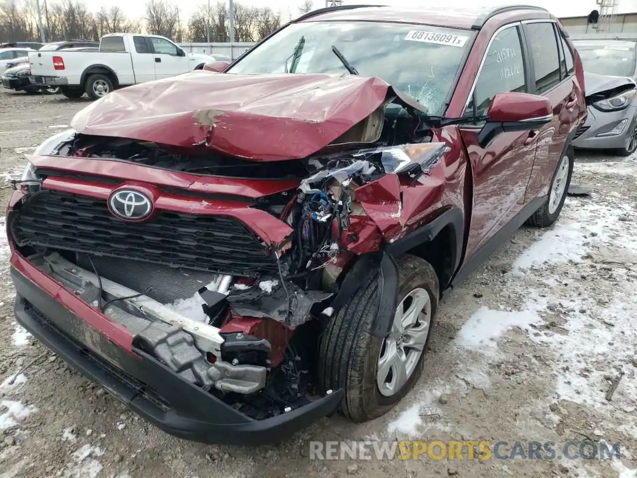 9 Photograph of a damaged car 2T3P1RFV1MW148999 TOYOTA RAV4 2021