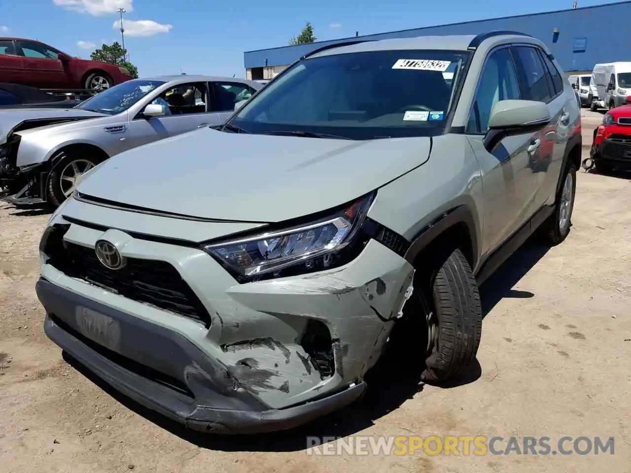 2 Photograph of a damaged car 2T3P1RFV1MW149540 TOYOTA RAV4 2021