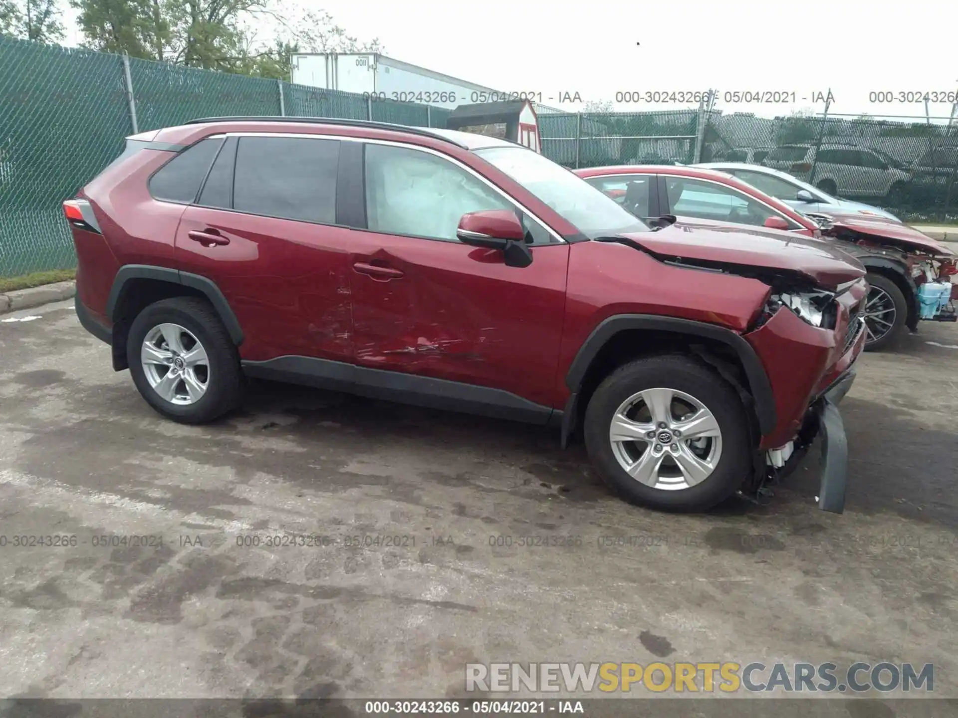 1 Photograph of a damaged car 2T3P1RFV1MW150090 TOYOTA RAV4 2021