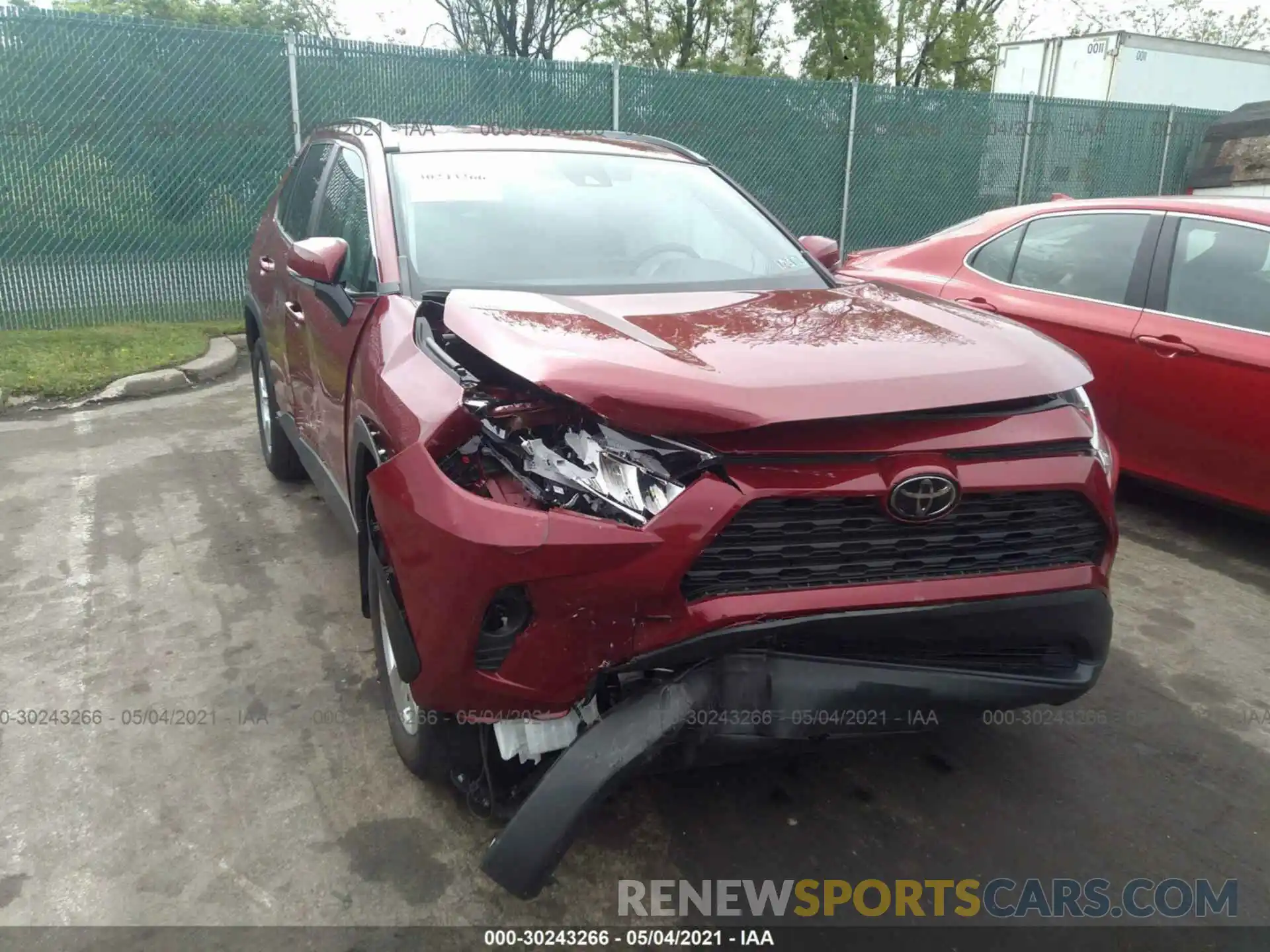 6 Photograph of a damaged car 2T3P1RFV1MW150090 TOYOTA RAV4 2021