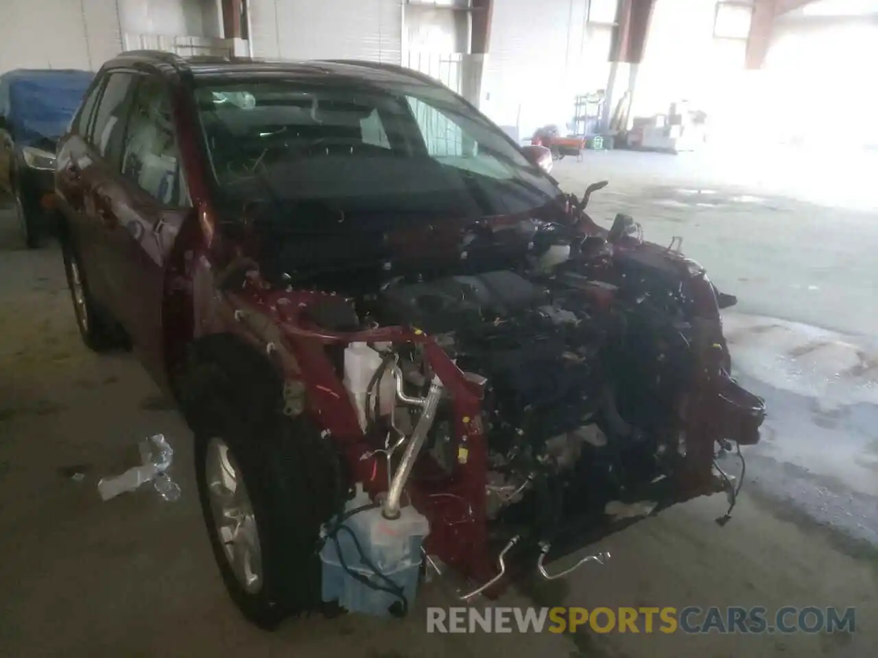 1 Photograph of a damaged car 2T3P1RFV1MW150235 TOYOTA RAV4 2021