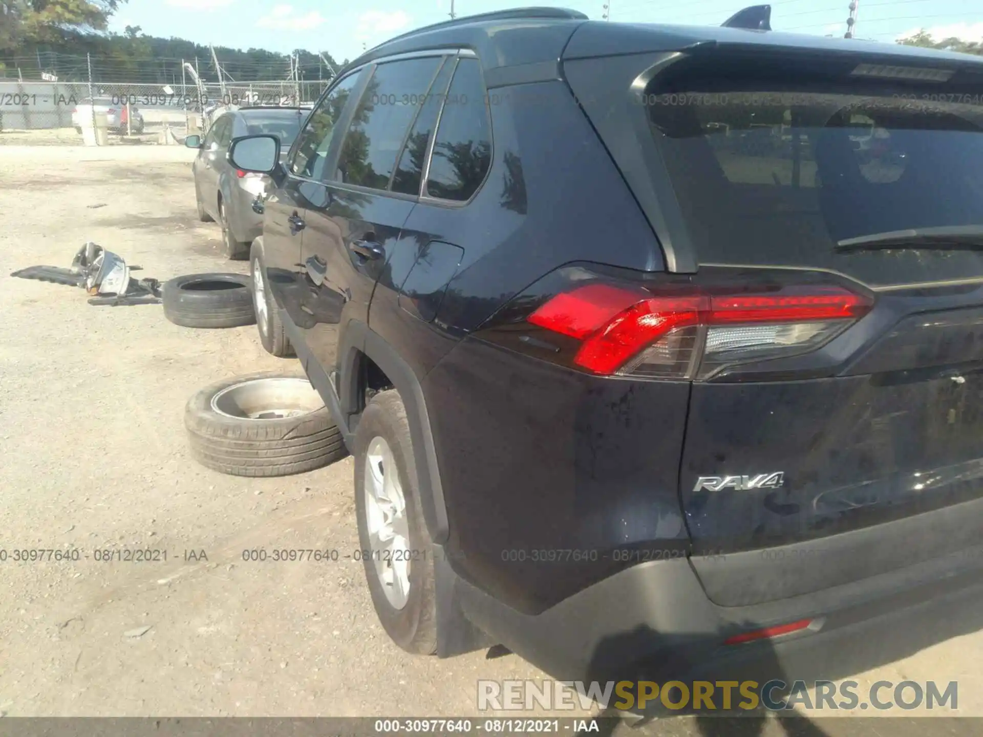 3 Photograph of a damaged car 2T3P1RFV1MW154124 TOYOTA RAV4 2021