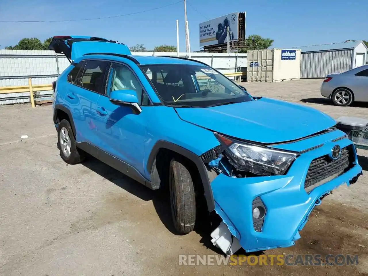 1 Photograph of a damaged car 2T3P1RFV1MW154270 TOYOTA RAV4 2021