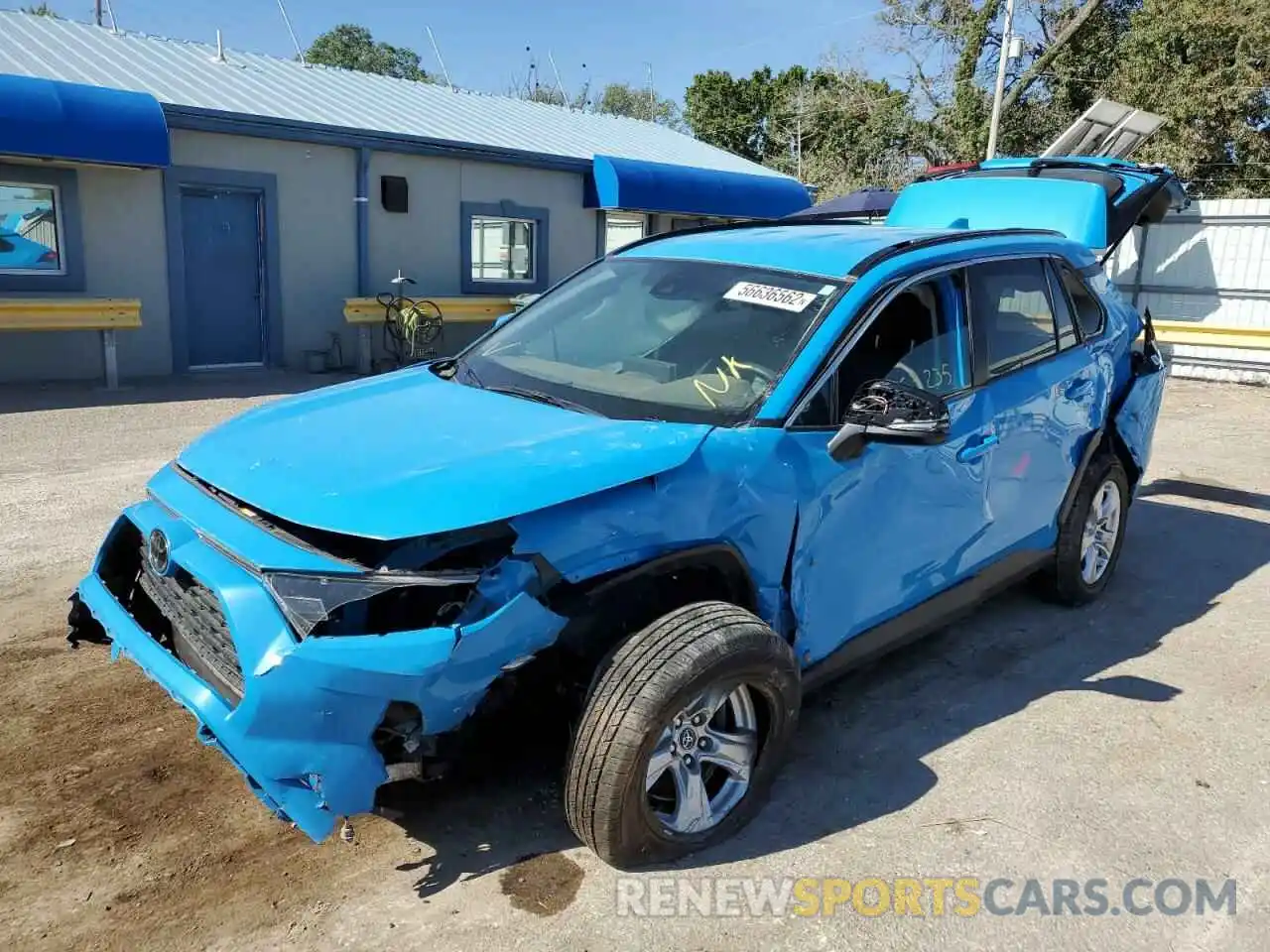 2 Photograph of a damaged car 2T3P1RFV1MW154270 TOYOTA RAV4 2021