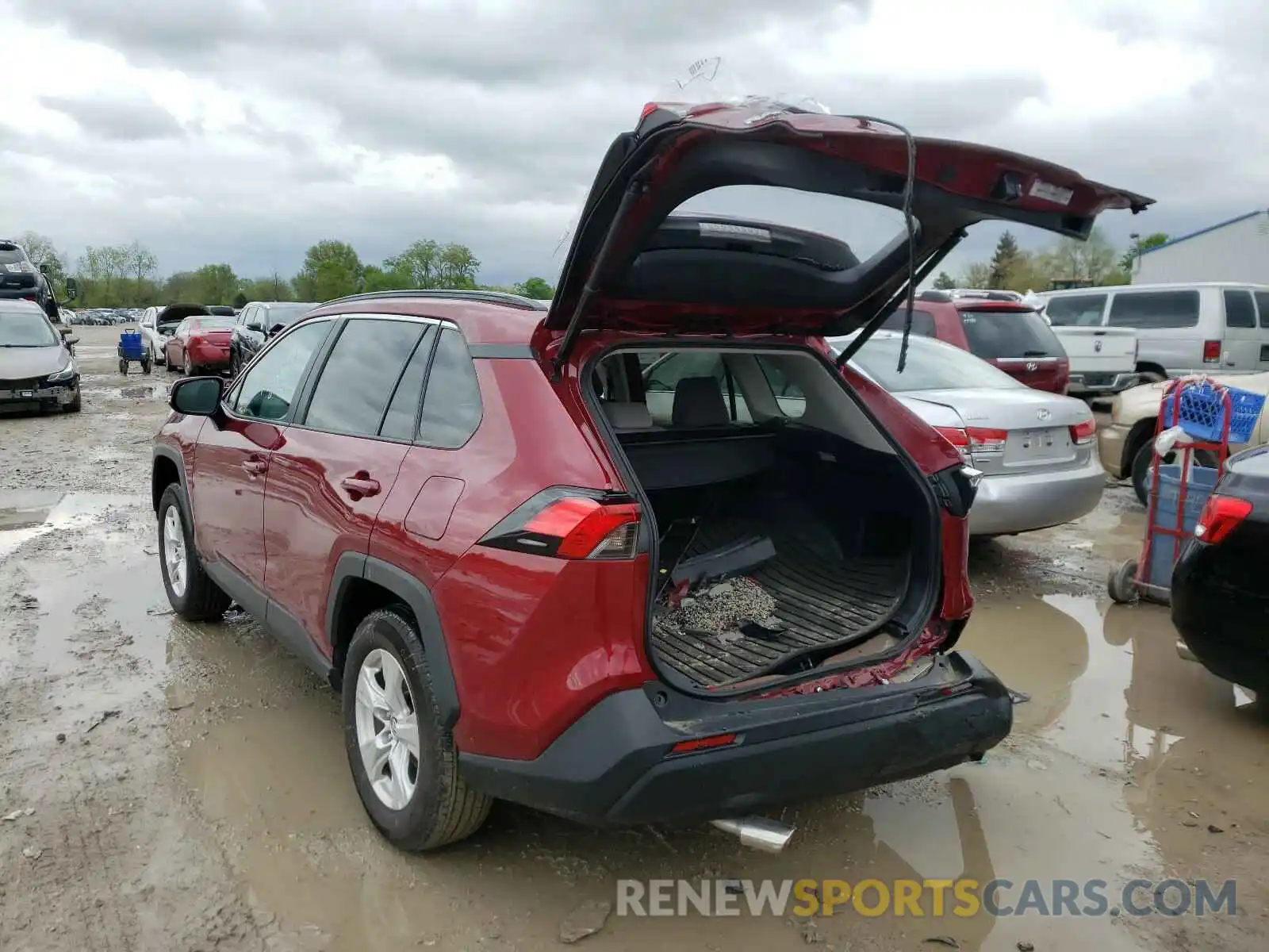 3 Photograph of a damaged car 2T3P1RFV1MW154429 TOYOTA RAV4 2021