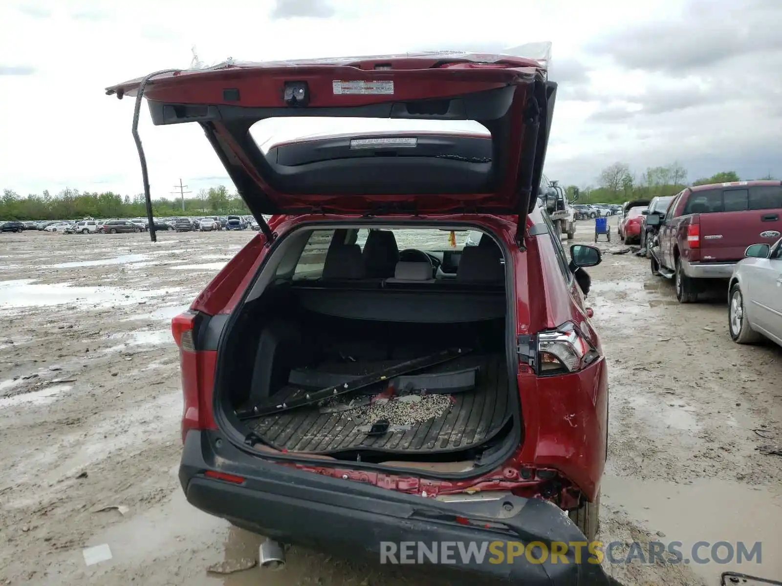 9 Фотография поврежденного автомобиля 2T3P1RFV1MW154429 TOYOTA RAV4 2021