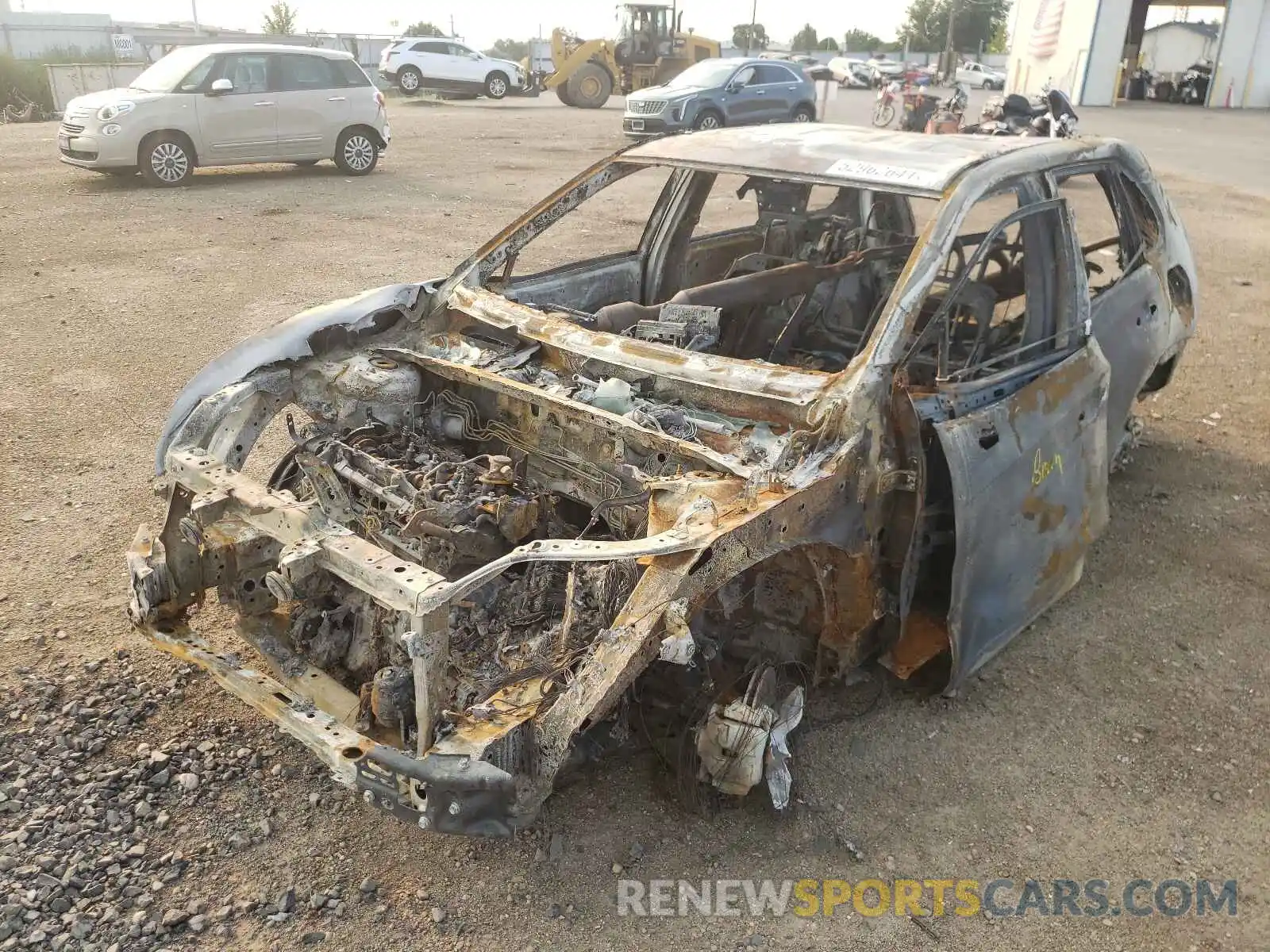 2 Фотография поврежденного автомобиля 2T3P1RFV1MW161929 TOYOTA RAV4 2021