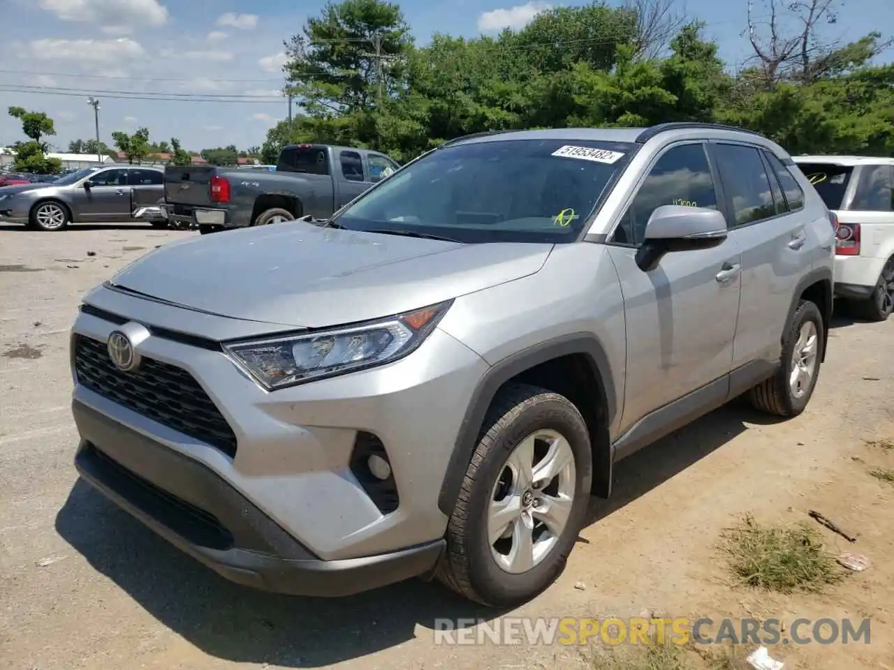 2 Photograph of a damaged car 2T3P1RFV1MW166046 TOYOTA RAV4 2021