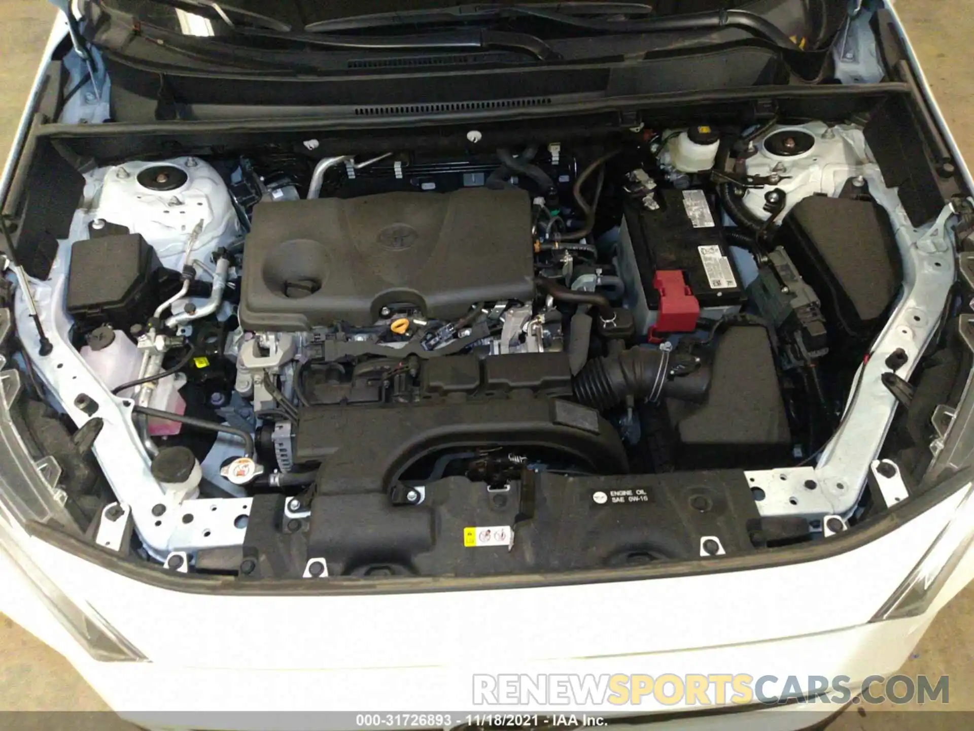 10 Фотография поврежденного автомобиля 2T3P1RFV1MW170601 TOYOTA RAV4 2021