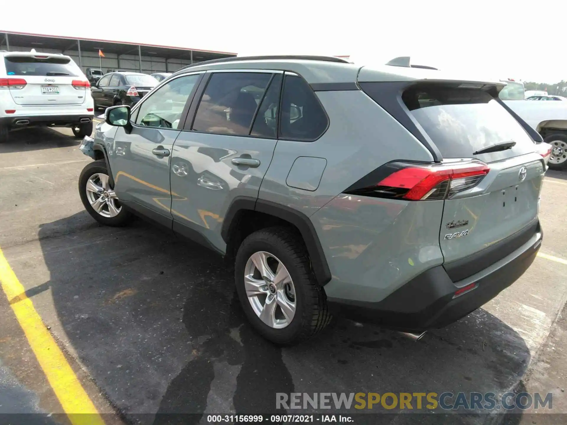 3 Photograph of a damaged car 2T3P1RFV1MW172929 TOYOTA RAV4 2021