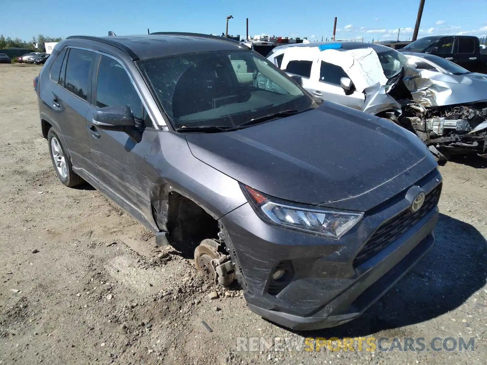 1 Фотография поврежденного автомобиля 2T3P1RFV1MW179217 TOYOTA RAV4 2021