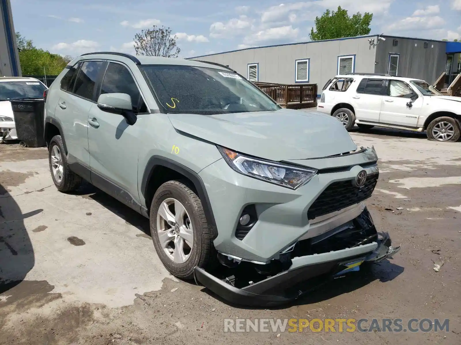 1 Фотография поврежденного автомобиля 2T3P1RFV1MW187009 TOYOTA RAV4 2021