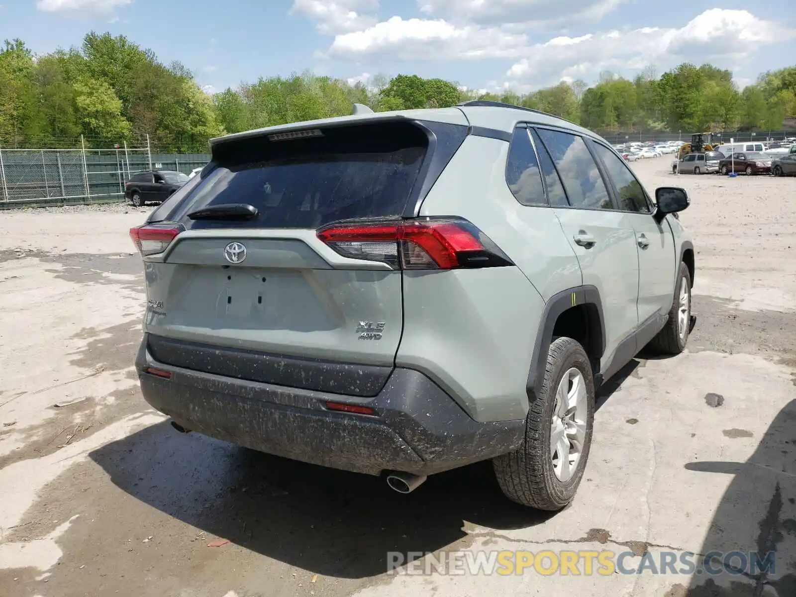 4 Фотография поврежденного автомобиля 2T3P1RFV1MW187009 TOYOTA RAV4 2021