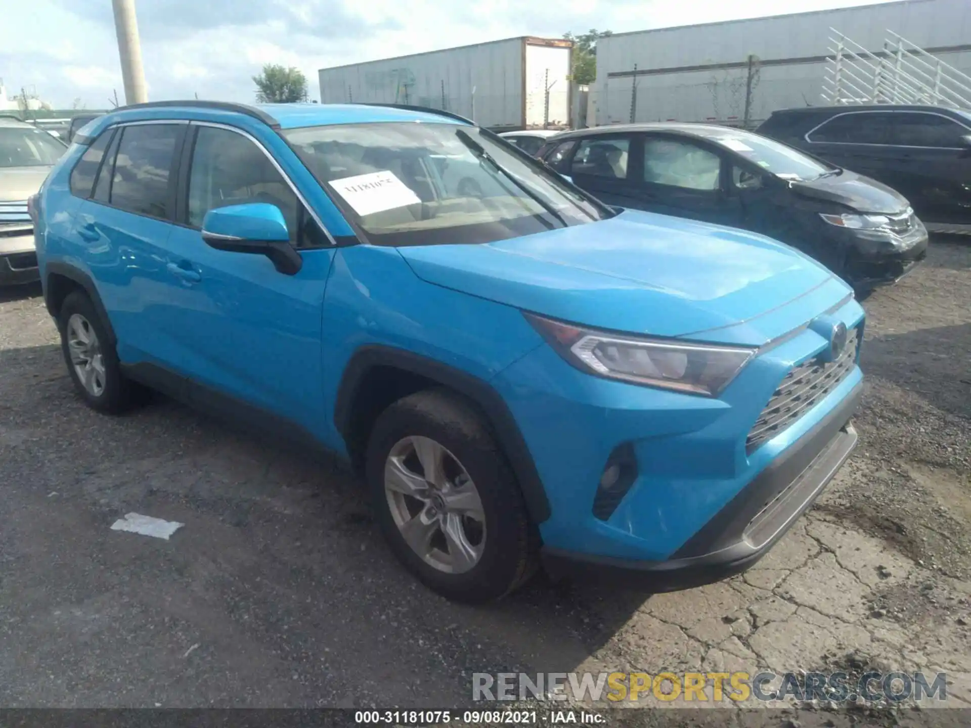 1 Фотография поврежденного автомобиля 2T3P1RFV1MW188516 TOYOTA RAV4 2021