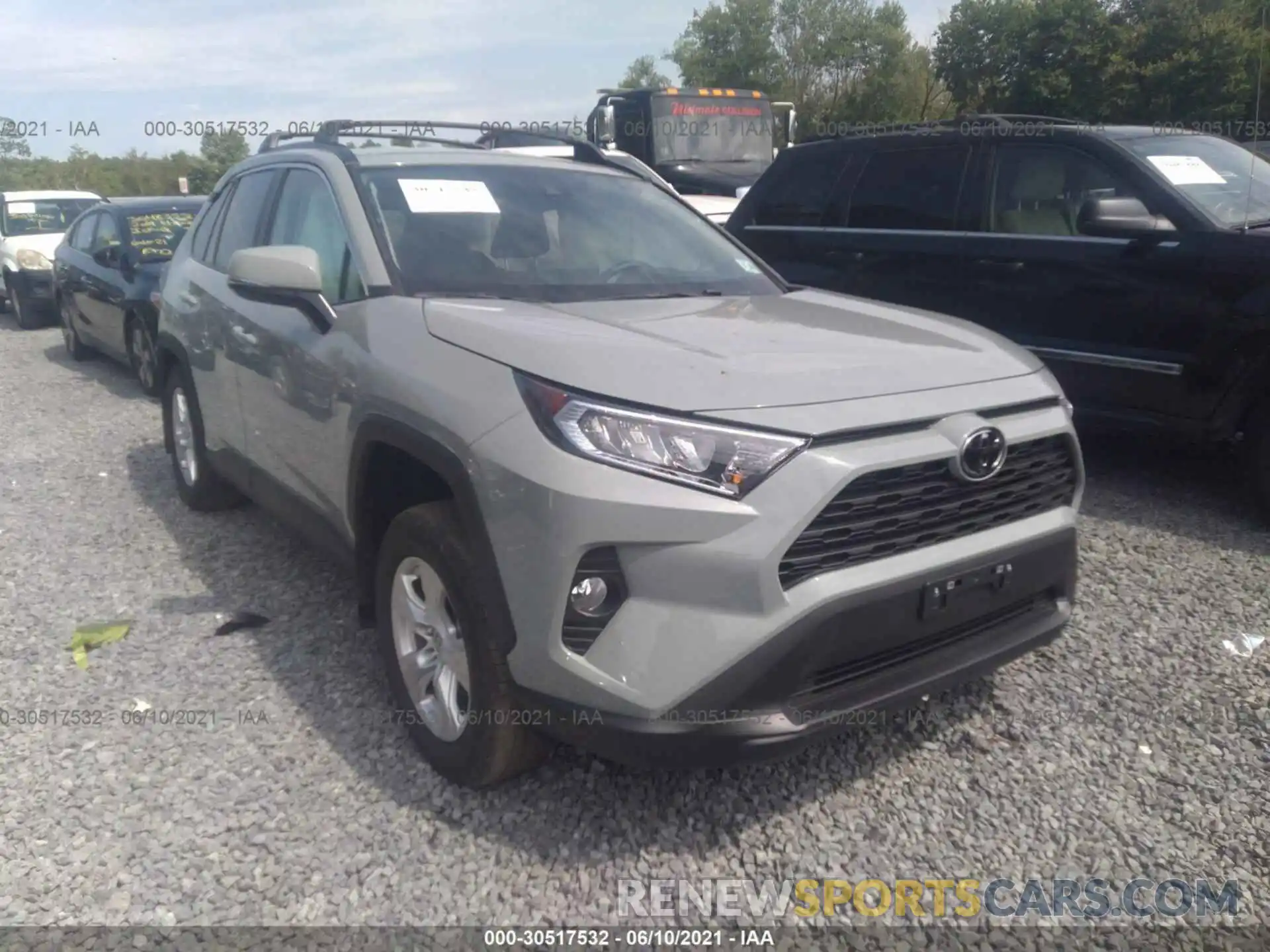 1 Photograph of a damaged car 2T3P1RFV1MW192985 TOYOTA RAV4 2021