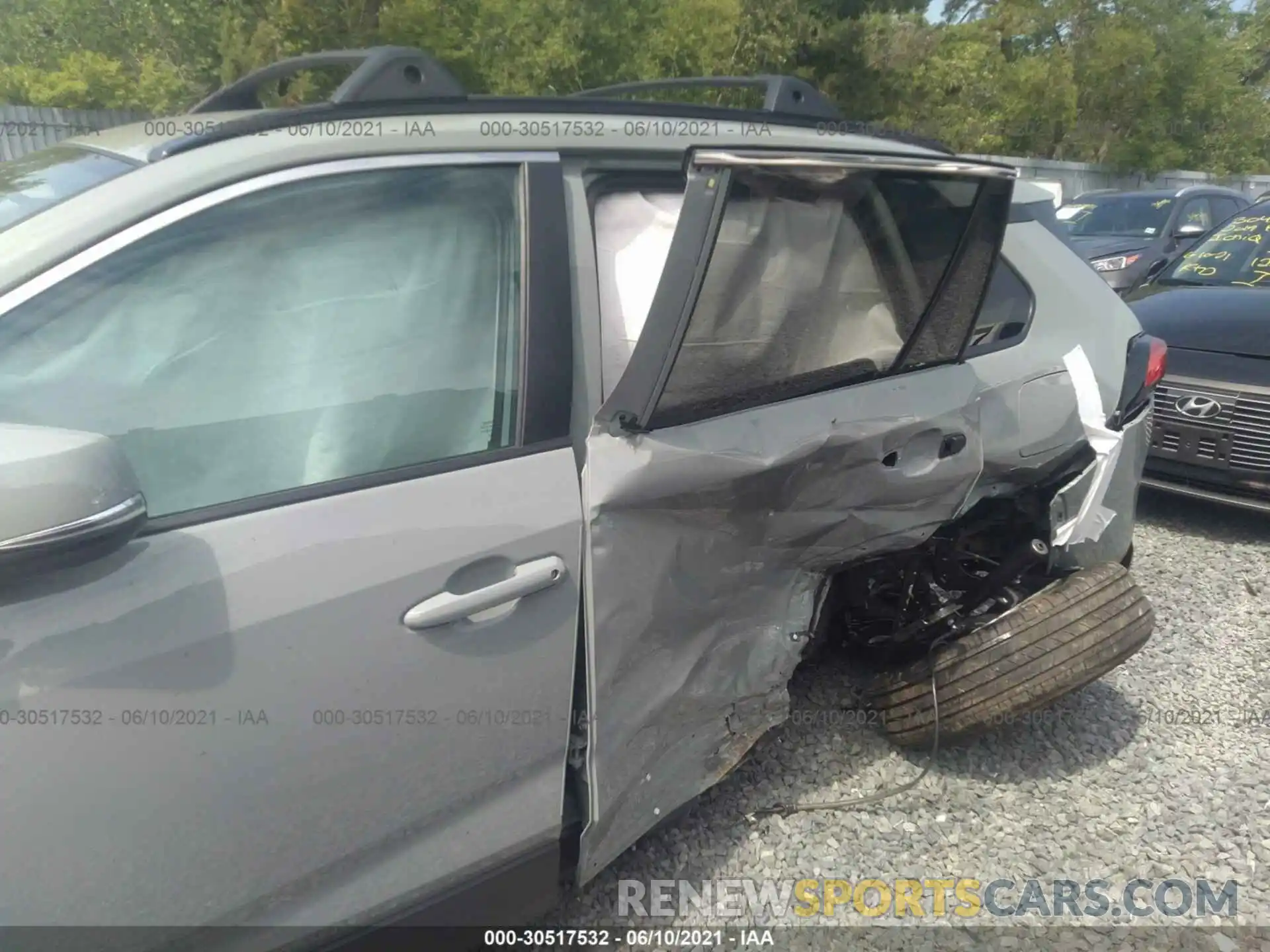 6 Photograph of a damaged car 2T3P1RFV1MW192985 TOYOTA RAV4 2021