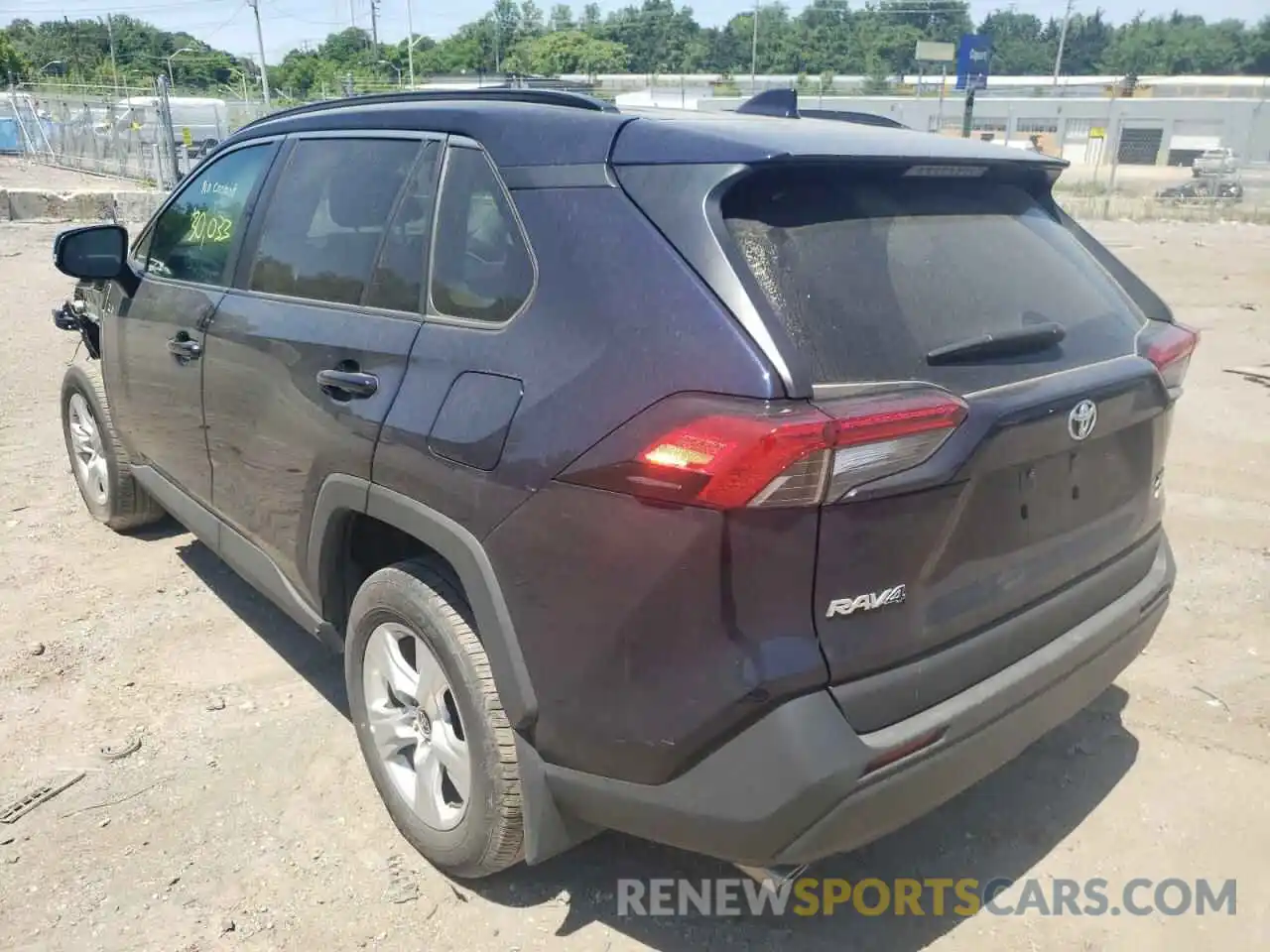 3 Photograph of a damaged car 2T3P1RFV1MW193621 TOYOTA RAV4 2021