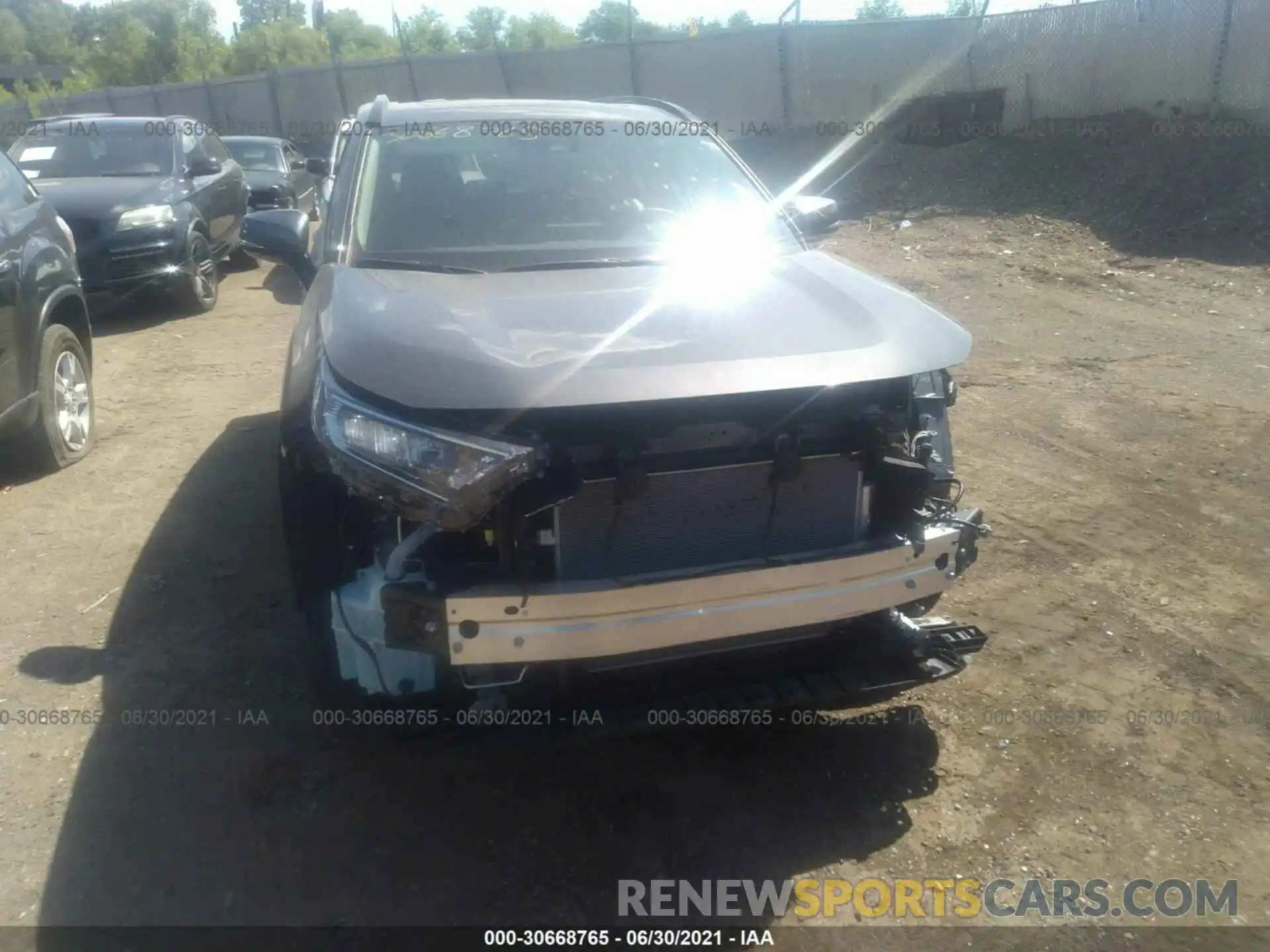 6 Photograph of a damaged car 2T3P1RFV1MW194154 TOYOTA RAV4 2021