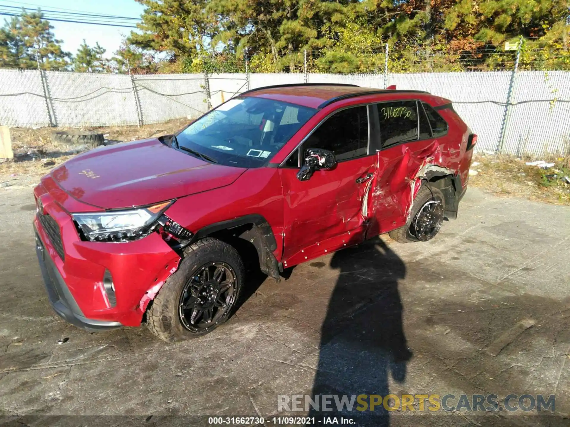 6 Фотография поврежденного автомобиля 2T3P1RFV1MW194445 TOYOTA RAV4 2021