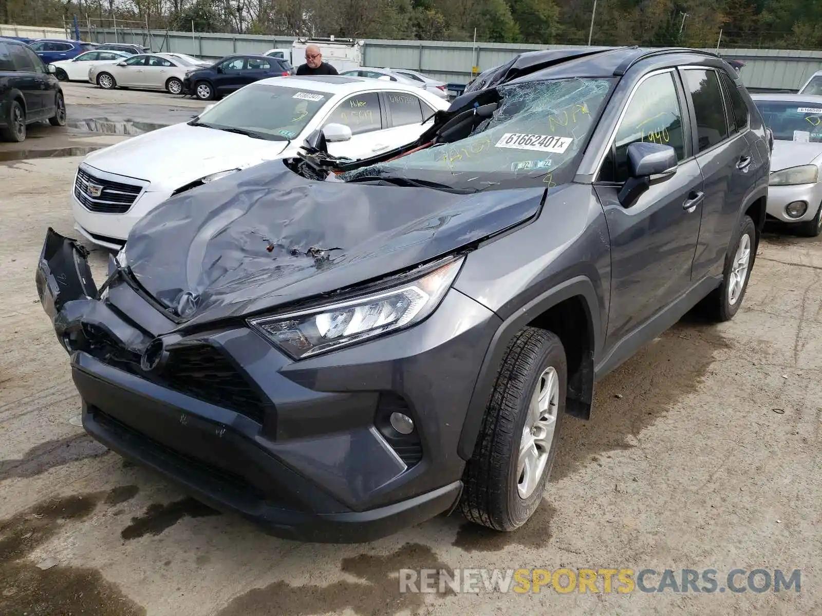 2 Фотография поврежденного автомобиля 2T3P1RFV1MW209588 TOYOTA RAV4 2021