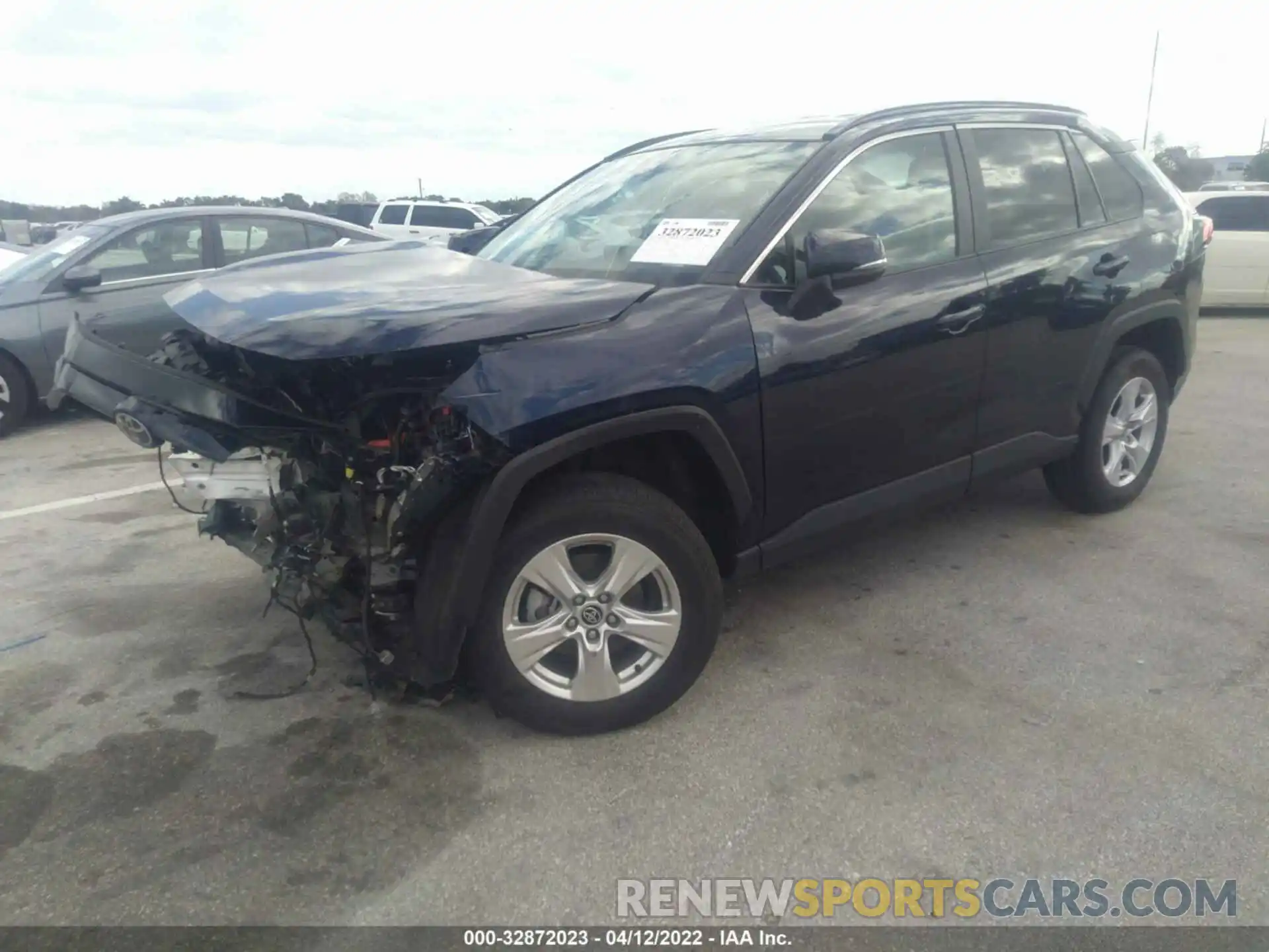 2 Фотография поврежденного автомобиля 2T3P1RFV1MW211888 TOYOTA RAV4 2021