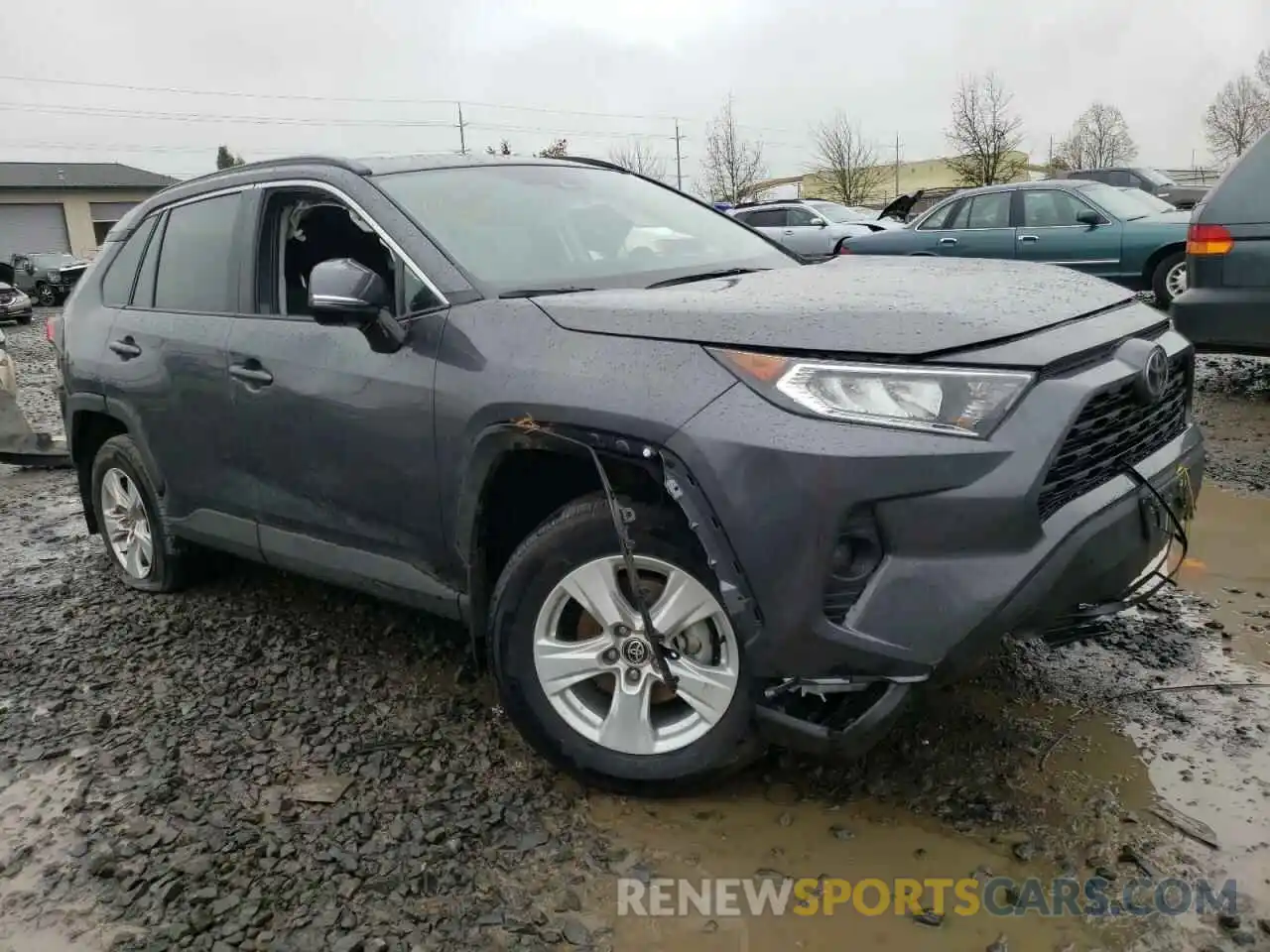 1 Photograph of a damaged car 2T3P1RFV1MW212104 TOYOTA RAV4 2021