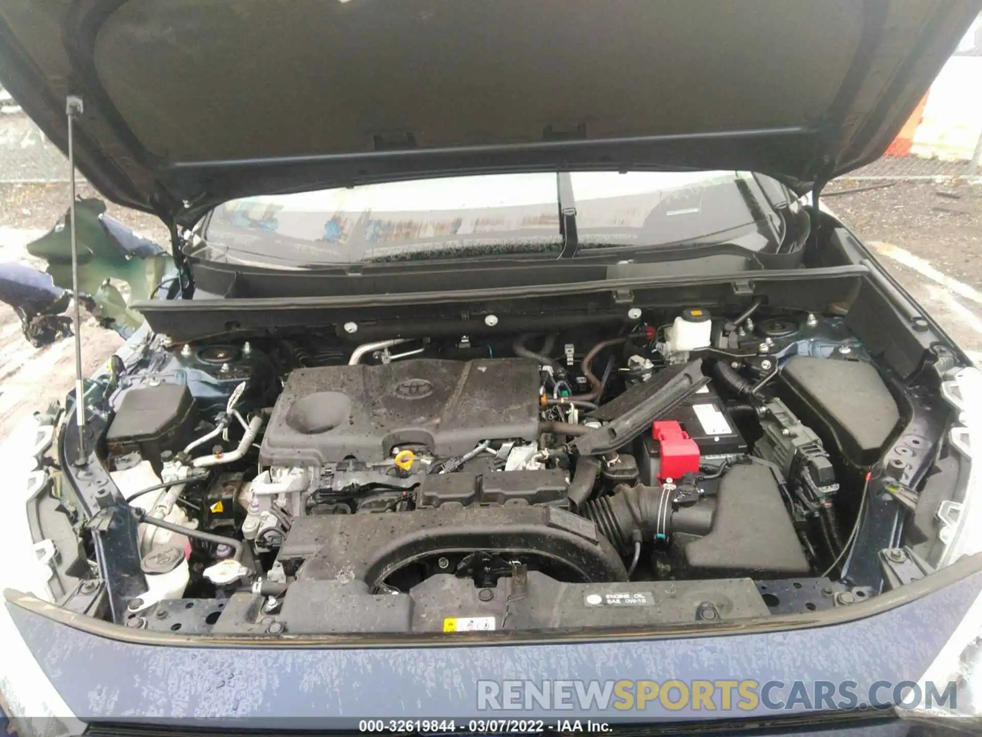 10 Фотография поврежденного автомобиля 2T3P1RFV1MW214628 TOYOTA RAV4 2021