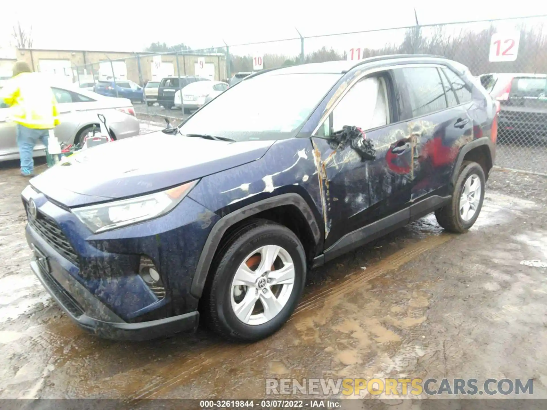 2 Фотография поврежденного автомобиля 2T3P1RFV1MW214628 TOYOTA RAV4 2021