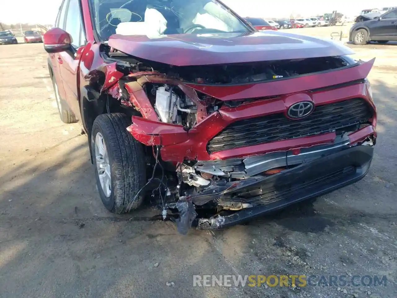 9 Photograph of a damaged car 2T3P1RFV1MW219473 TOYOTA RAV4 2021