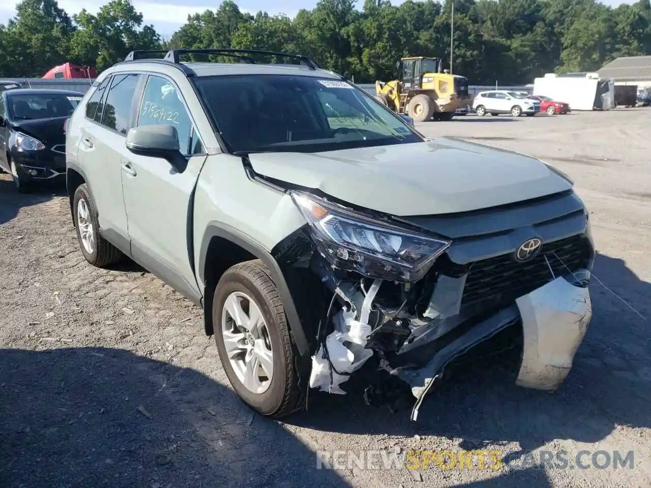 1 Photograph of a damaged car 2T3P1RFV1MW223328 TOYOTA RAV4 2021