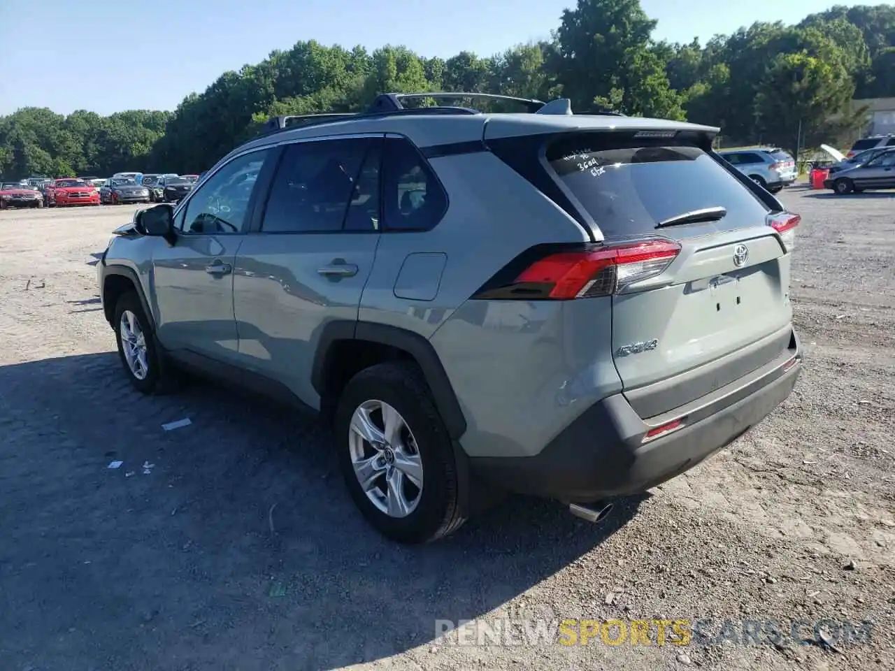 3 Photograph of a damaged car 2T3P1RFV1MW223328 TOYOTA RAV4 2021